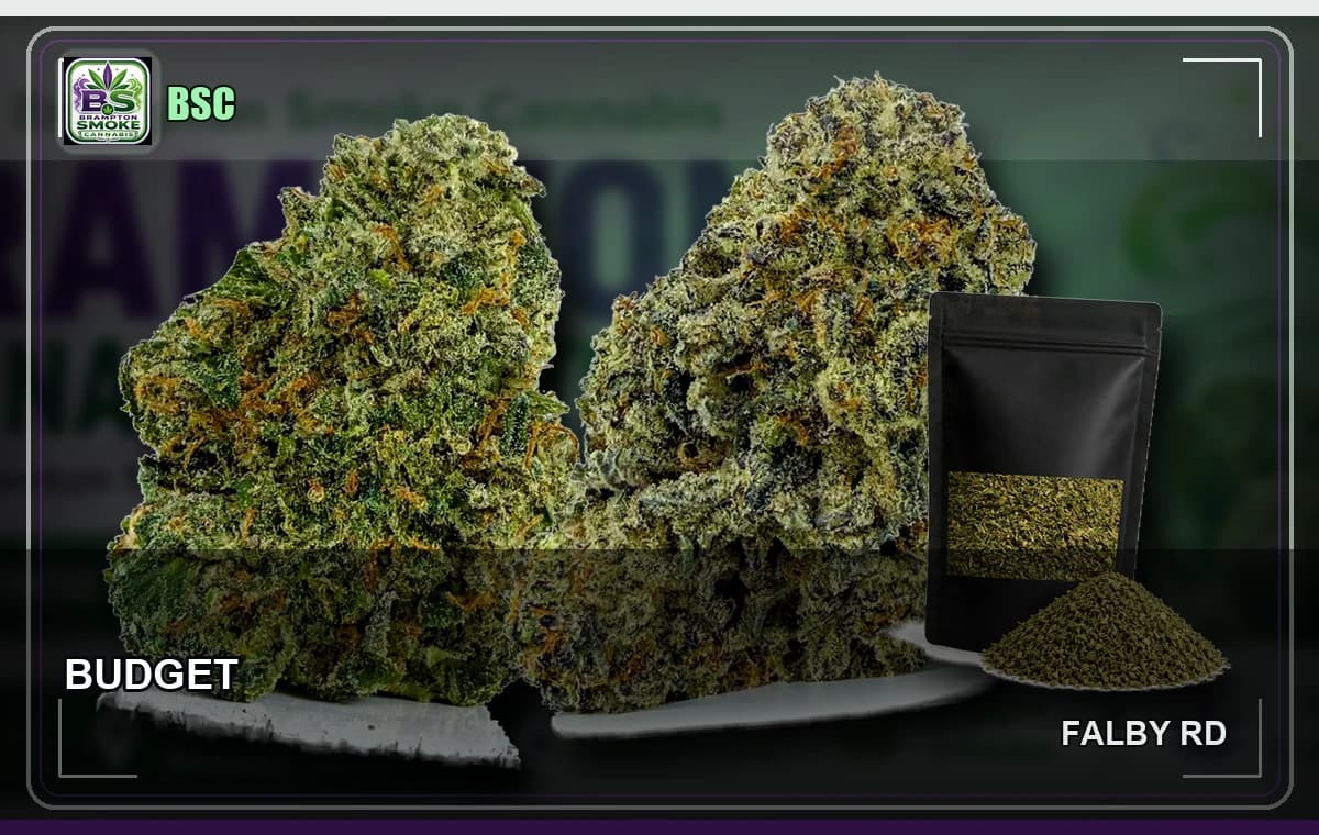 BUDGET WEED Brampton Smoke Cannabis banner