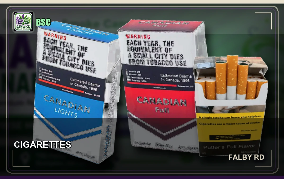 Cigarettes Brampton Smoke Cannabis banner