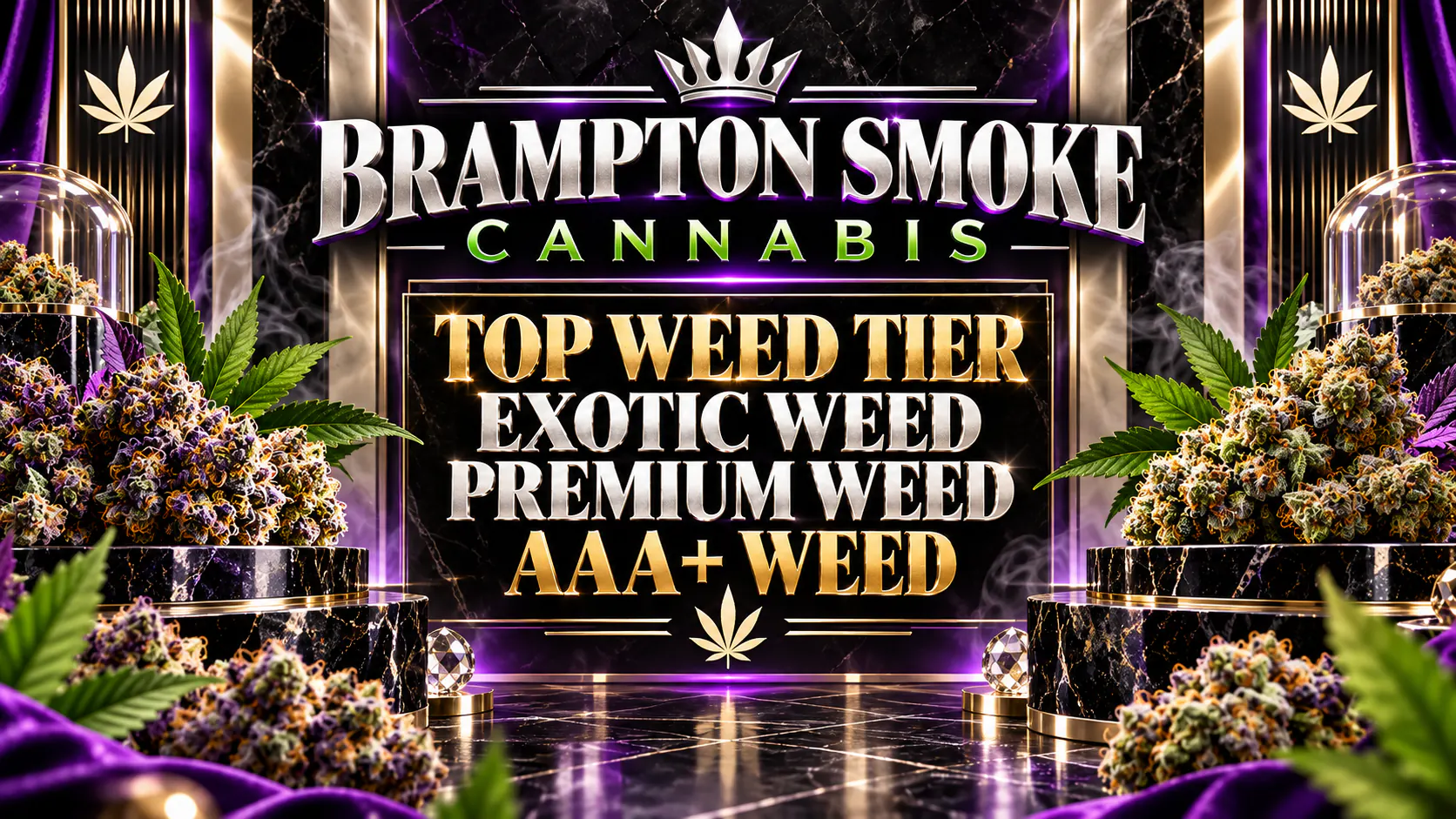Brampton Smoke Cannabis top weed tiers โ Exotic, Premium and AAA+ Brampton Smoke Cannabis in Falby Road, Brampton โ Exotic, Premium and AAA+ top weed tiers